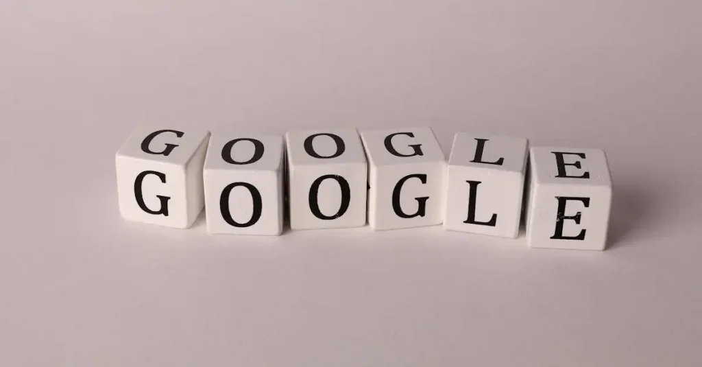 Nachricht von google