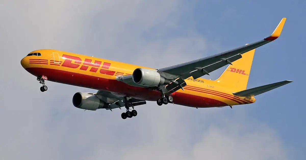Nachricht zu ihrem dhl paket