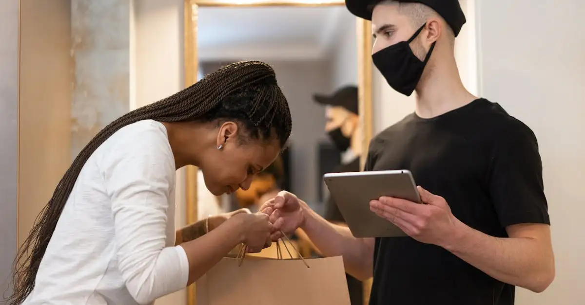 Nachricht auf der Post: Zustellung und Empfang einfach