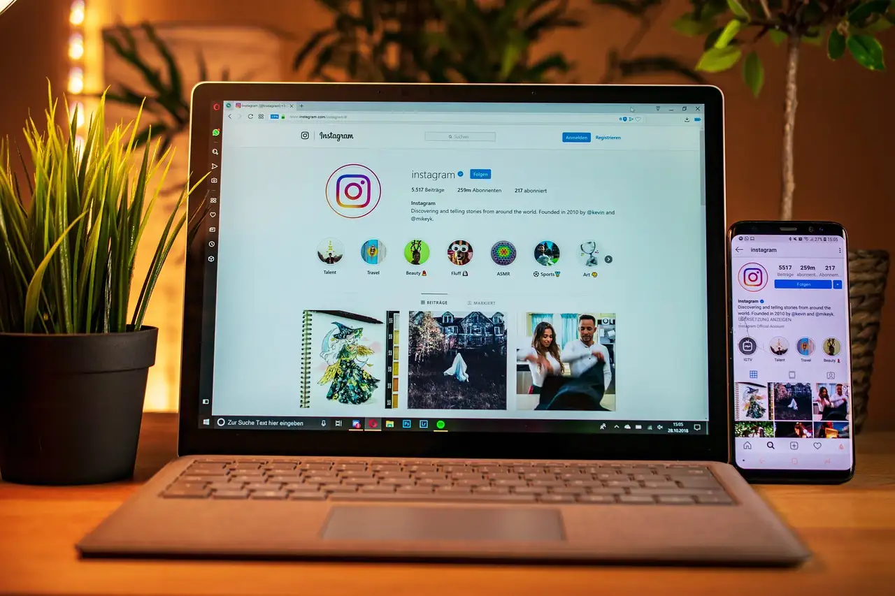 Nachricht instagram